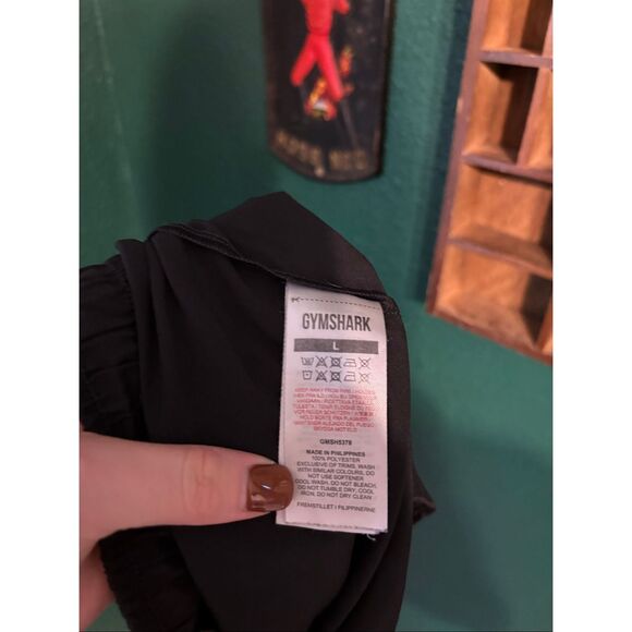 Gymshark Black Shorts Size Large Linerless 5 Inch - Picture 3 of 3